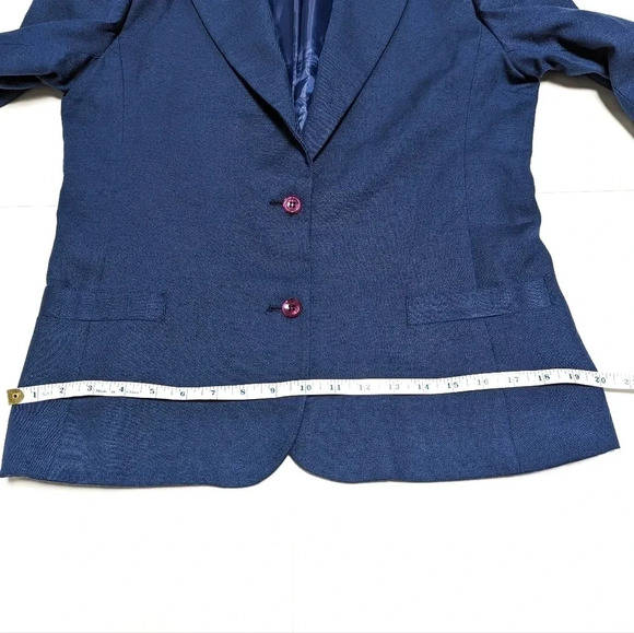 Vintage Givenchy Sport Blazer Silk Blend 12 Academia Old Money Quiet Luxury - Picture 12 of 16